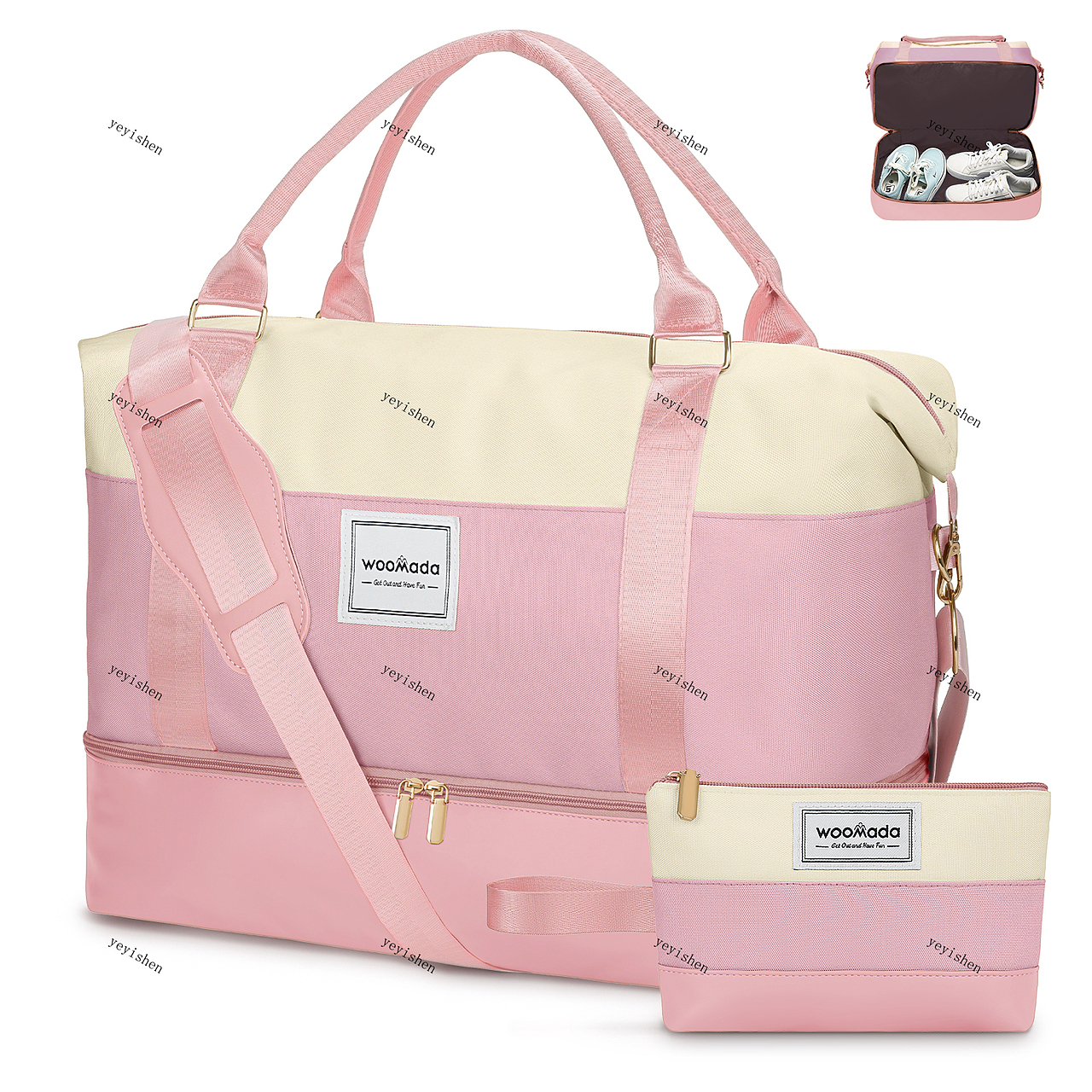 加大子母健身包