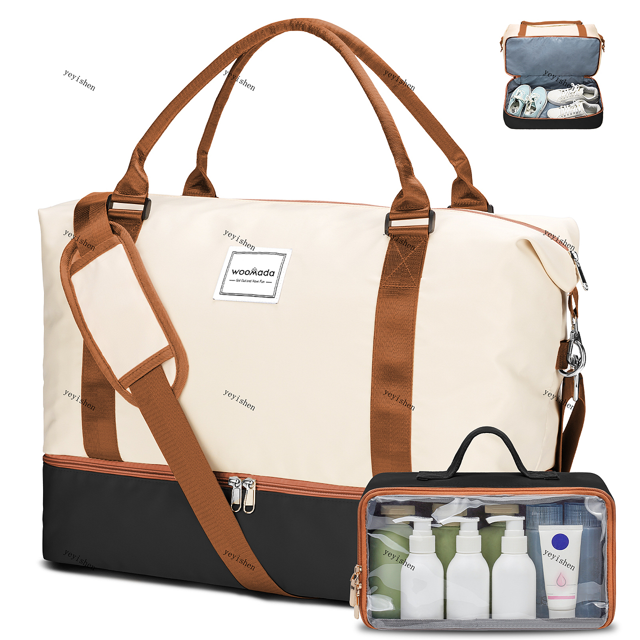 加大子母健身包