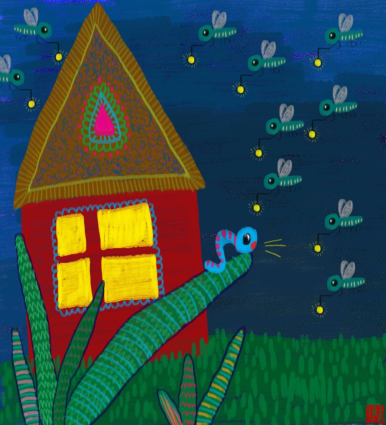 35幅儿童画 夏天的水果梦（图ZMzk3NzE1MjIw） - 儿童插画 - 站酷设计师画儿晴天原创素材 - 站酷ZCOOL