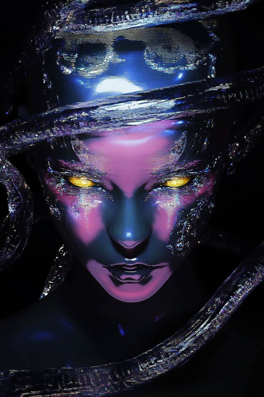 小心有蛇！（图ZMzk3NzE1Njgw） - AI作品 - 站酷设计师vannocent原创素材 - 站酷ZCOOL