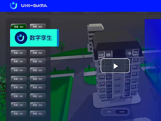交互式数字孪生：UI + 3D + 前端