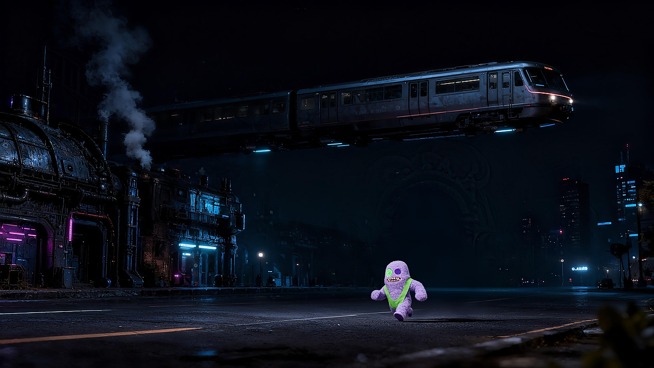 IP毛绒公仔宣传片，探索AI技术在不同场景下的应用（图ZMzk3NzIwOTI4） - 短片 - 站酷设计师斗神俊俊原创素材 - 站酷ZCOOL