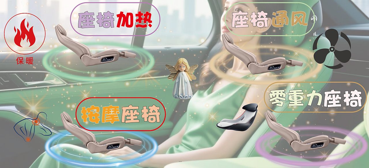 智界R7座椅系统（图ZMzk3NzI2MTY0） - 其他工业/产品 - 站酷设计师丶丶未来原创素材 - 站酷ZCOOL