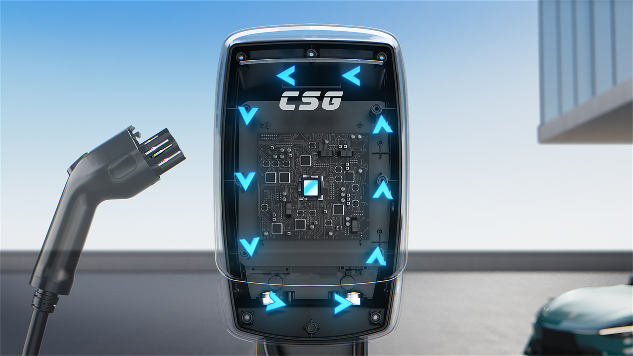 科大智能 星河充电桩 新能源产品三维上市视频