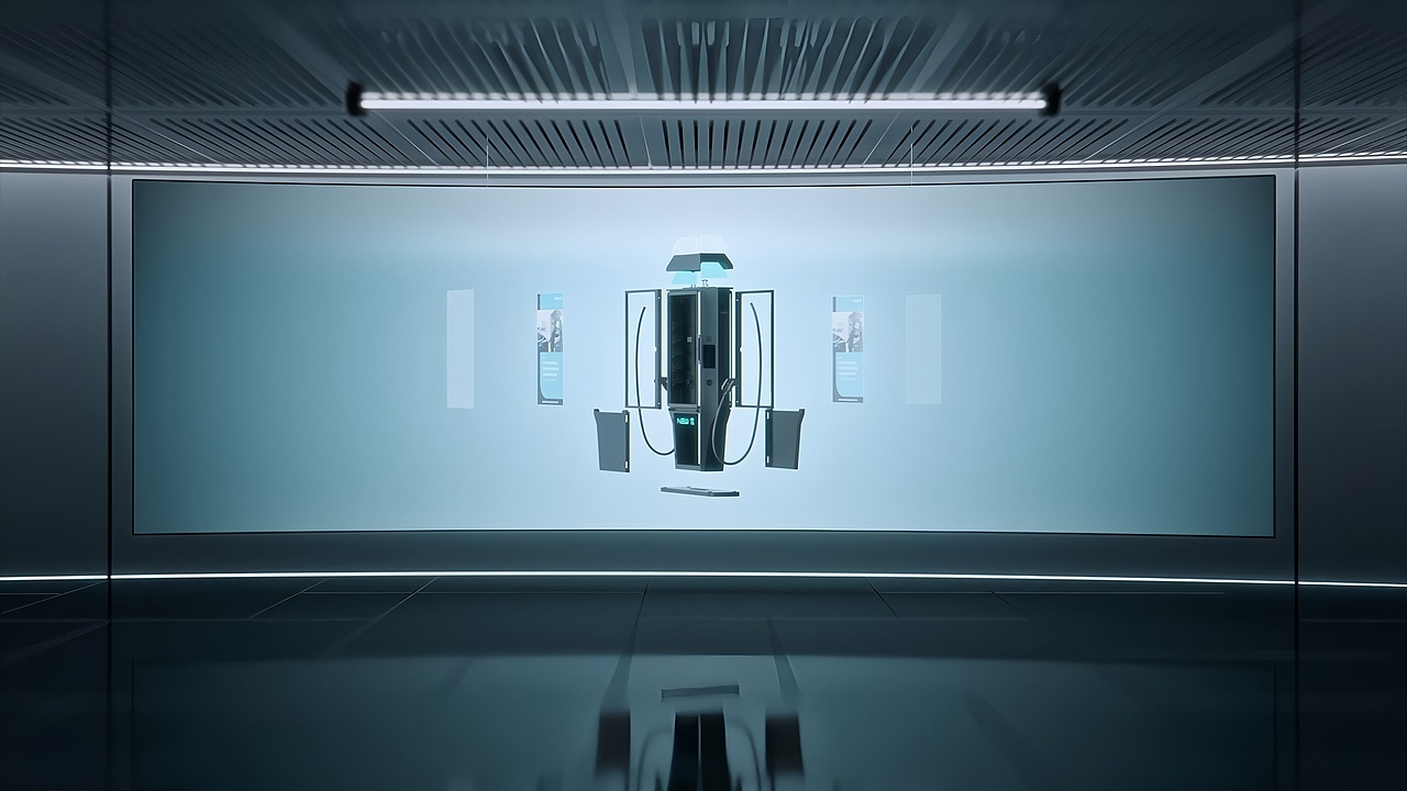 京东方能源NEW π多媒体充电桩 新品发布&展会产品视频（图ZMzk3NzI3ODky） - 动画/影视 - 站酷设计师快乐星球VFX原创素材 - 站酷ZCOOL