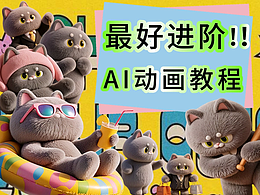 AI动画进阶教程 | 学完就能接动画单!轻松商业场景 下