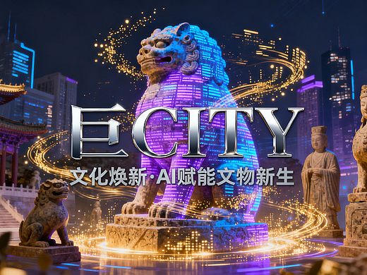 #巨CITY 话题《文化焕新・AI 赋能文物新生》