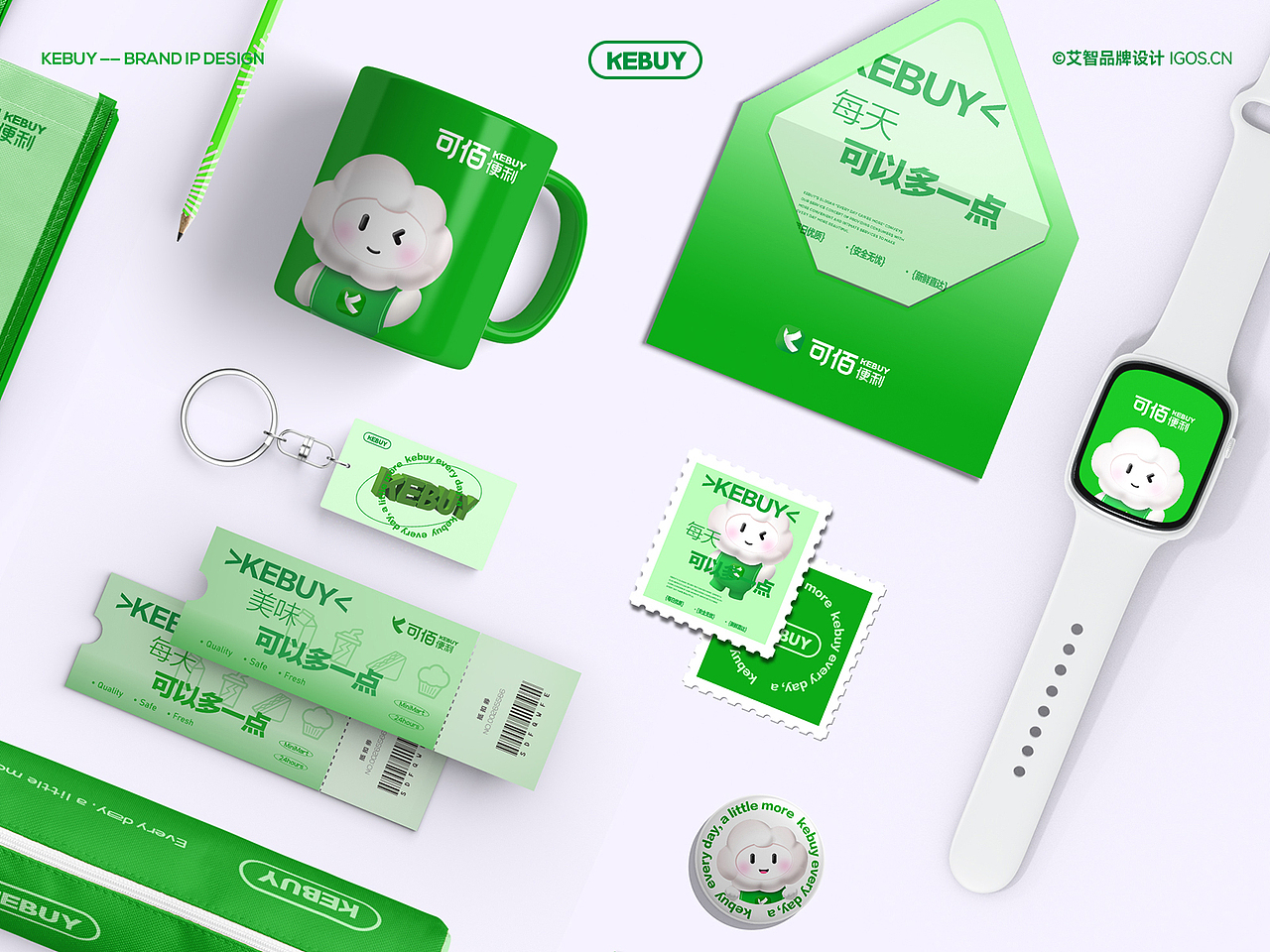 白小可 品牌IP设计 | 艾智品牌设计