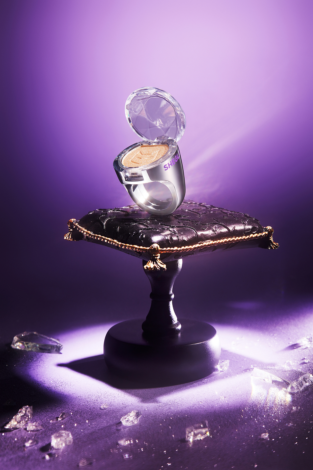 SHEGLAM猫女系列彩妆静物拍摄