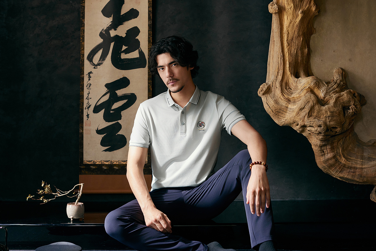 服饰大片摄影 | 柒牌SS系列古风男装 X 乐趣视觉（图ZMzk3NzQ0MDA4） - 产品摄影 - 站酷设计师乐趣视觉营销原创素材 - 站酷ZCOOL
