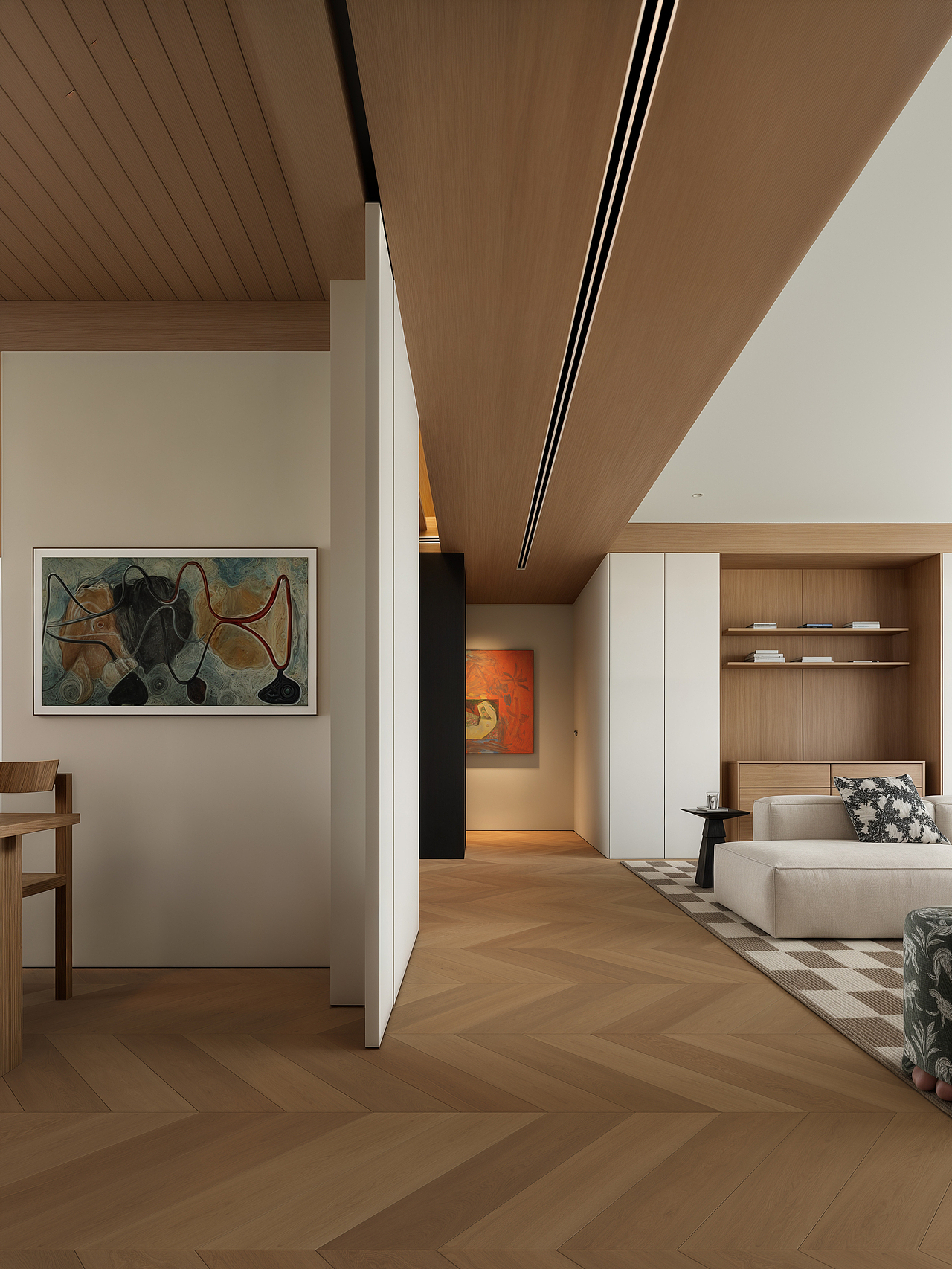 现代大平层家装——长沙佐尚视觉（图ZMzk3NzQ2MjQw） - 家装设计 - 站酷设计师佐尚效果图官方原创素材 - 站酷ZCOOL