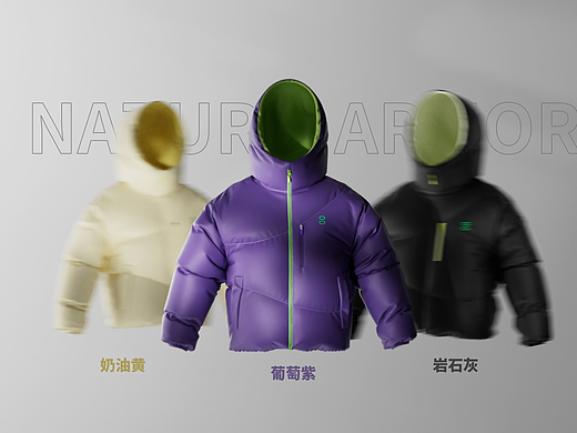 【SUNNYWHITEGreen羽绒服产品视频】