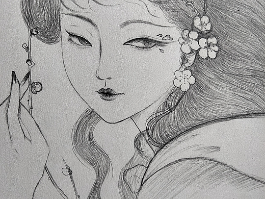 前年画的画,用Al实现了中国风水粉