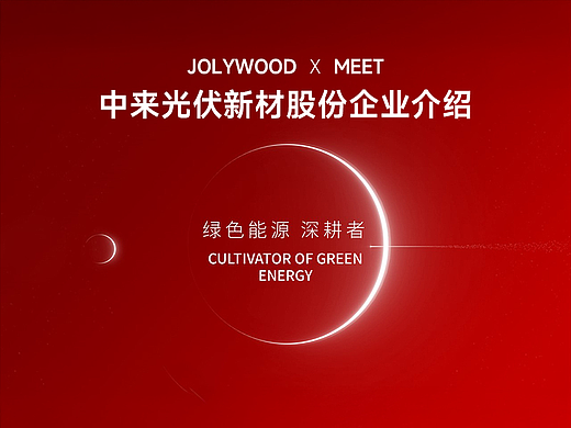 PPT定制/演示咨询设计/企业介绍/中来光伏