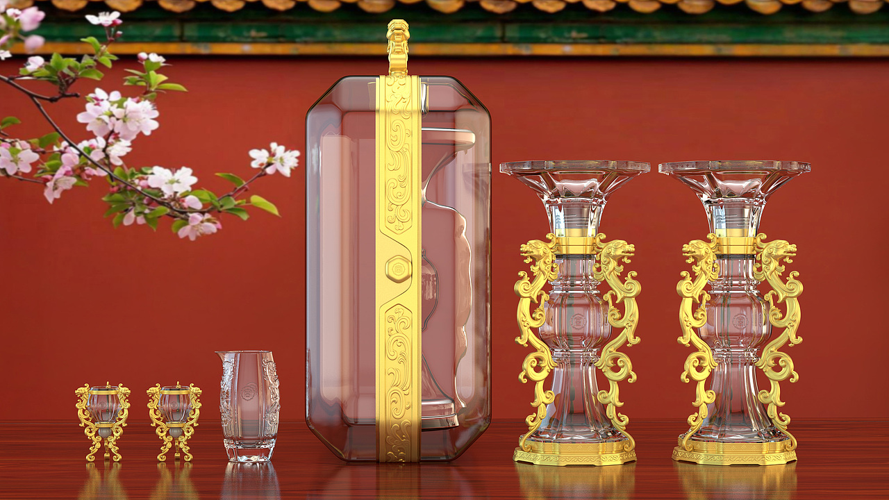 國(guó)風(fēng)-酒_包裝&產(chǎn)品造型（圖ZMzk3NzU4NjIw） - 包裝 - 站酷設(shè)計(jì)師yorking原創(chuàng)素材 - 站酷ZCOOL