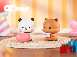 微次元 一二布布情侣日常第三弹盲盒公仔拍摄