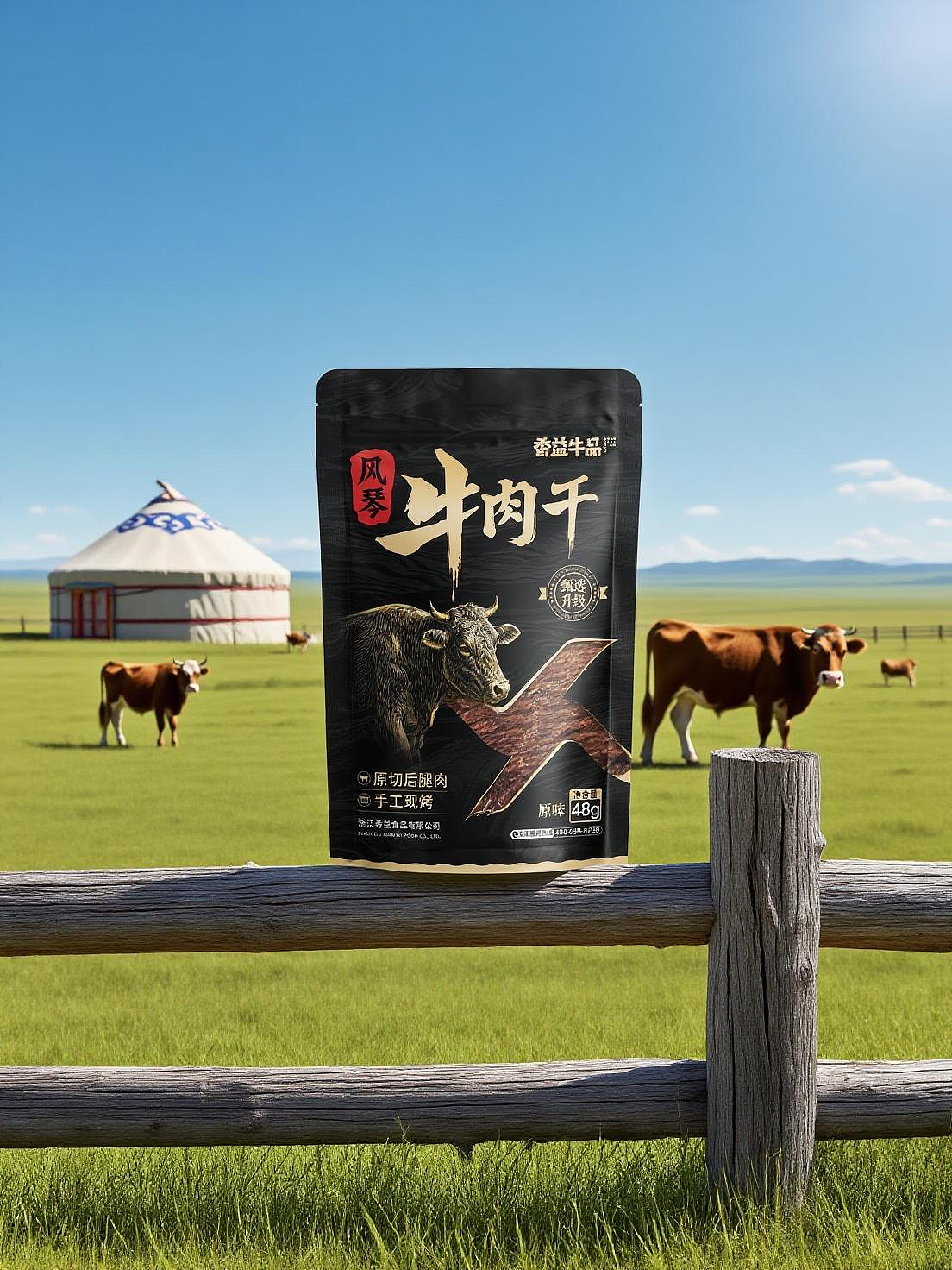 牛肉干包装设计