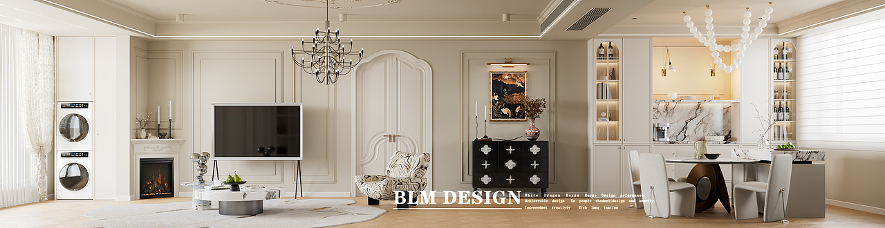 法式家装设计案例（图ZMzk3NzY2NDEy） - 家装设计 - 站酷设计师Z073159855原创素材 - 站酷ZCOOL