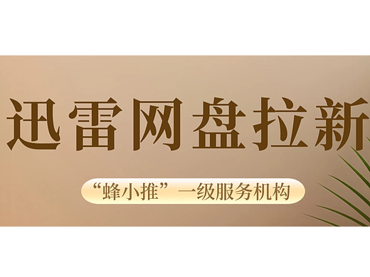 别瞎找资源!迅雷网盘推广用这几类资源最适配