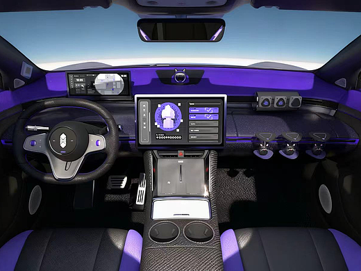 智界 R7 空间内饰｜itasha痛文化共感座舱