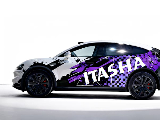 智界R7 外饰 | 幻紫涂鸦ITASHA 狂潮