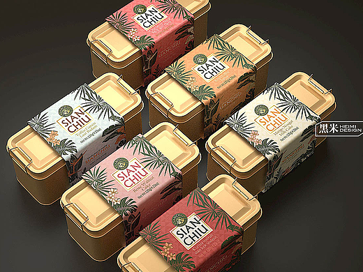 南洋糖果品牌设计全案  糕点品牌形象设计