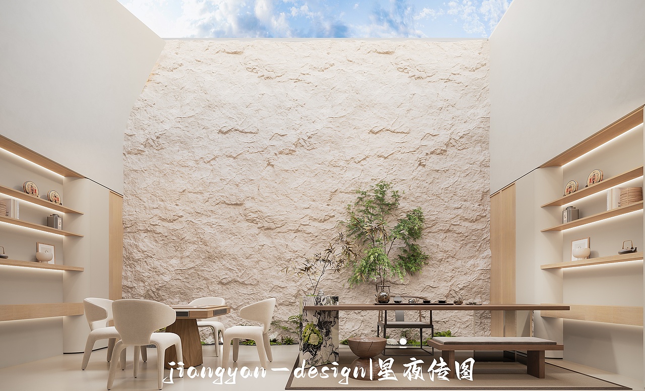 奶油风别墅 | 把阳光搅拌进奶油