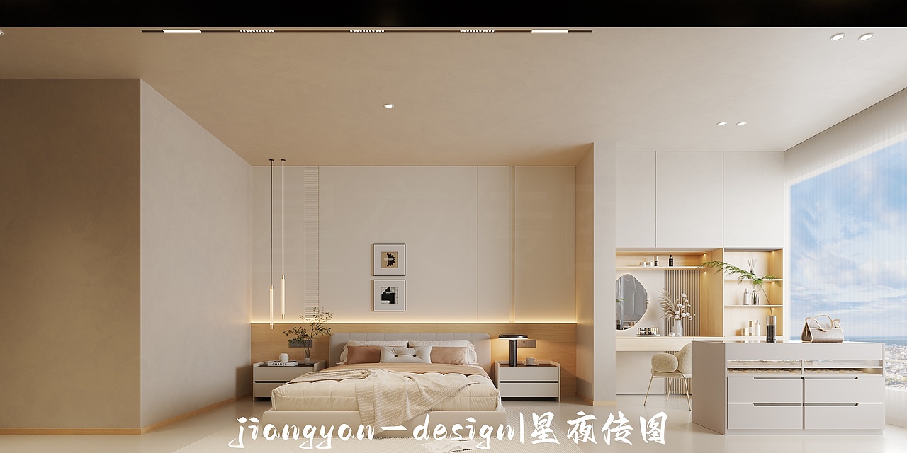 奶油风别墅 | 把阳光搅拌进奶油