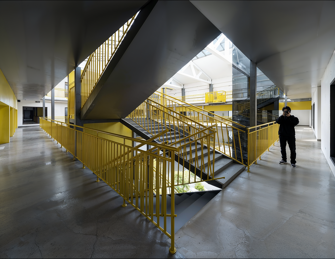 现代公司大堂 效果图 现代绿化 工装