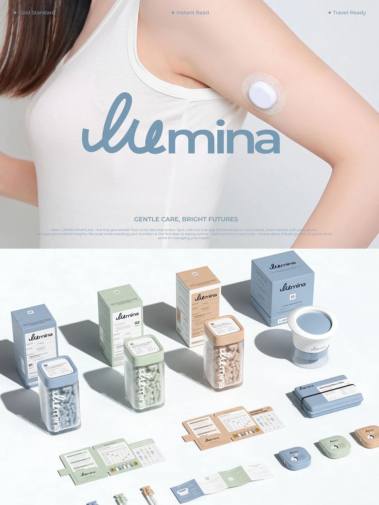 让健康管理多一点温度（图ZMzk3Nzg1NTcy） - 包装 - 站酷设计师LEAtelier原创素材 - 站酷ZCOOL