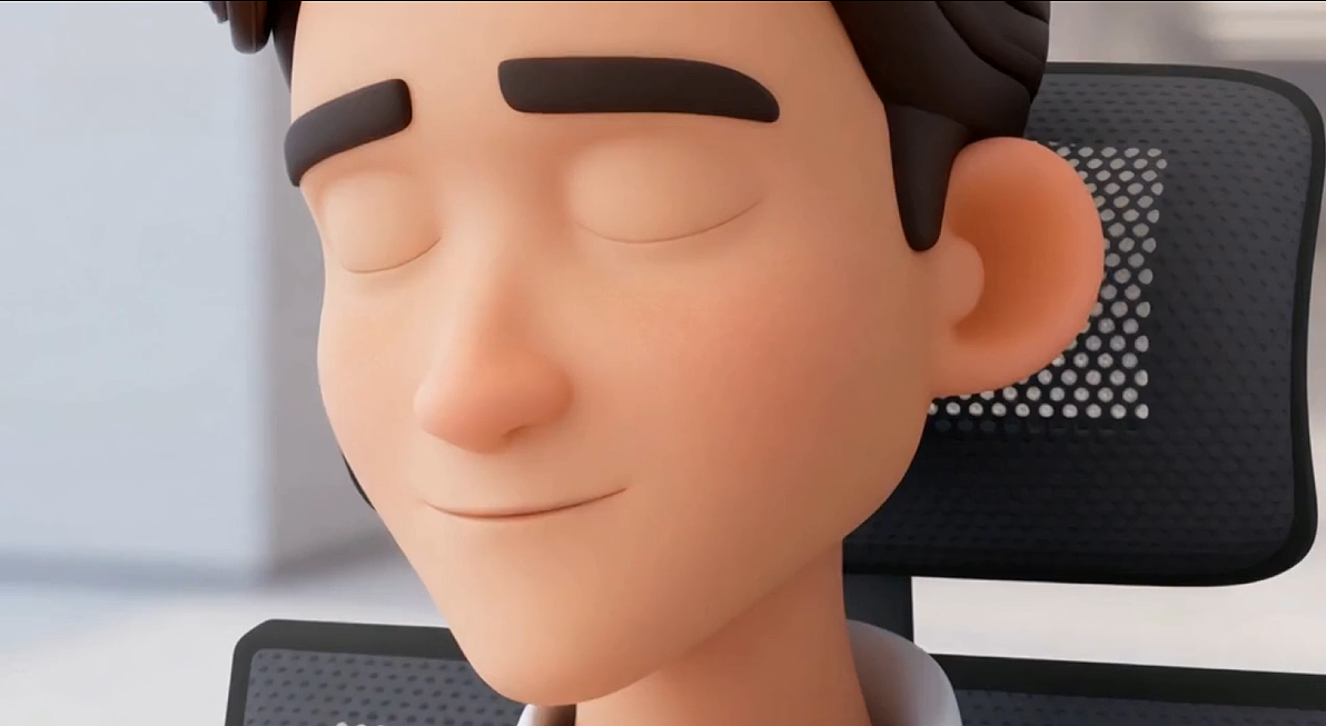 品牌办公ip工学椅动画