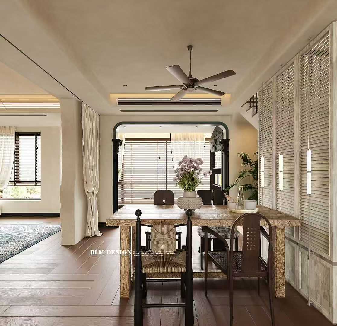 田园复古-白龙马效果图