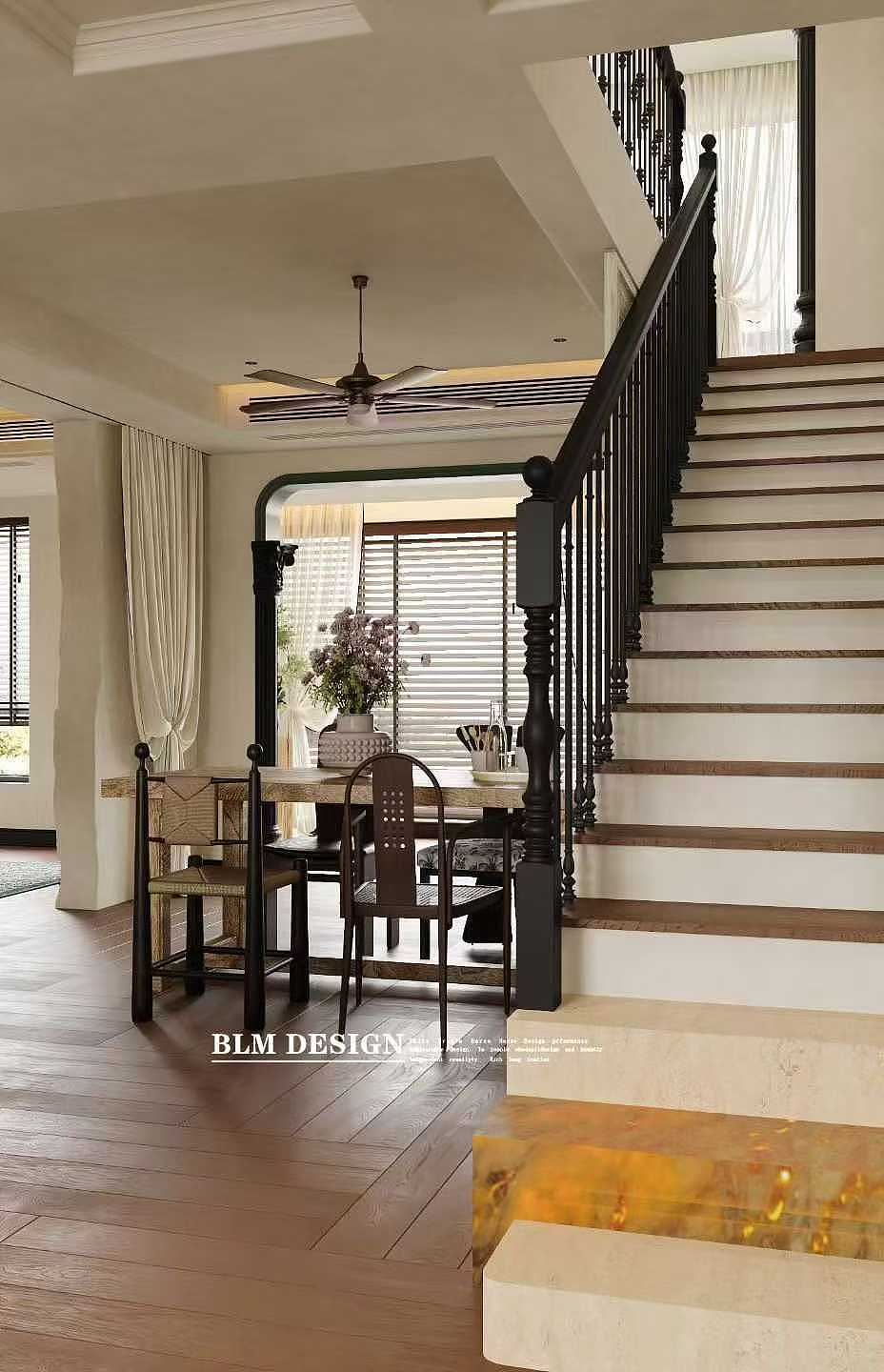 田园复古-白龙马效果图