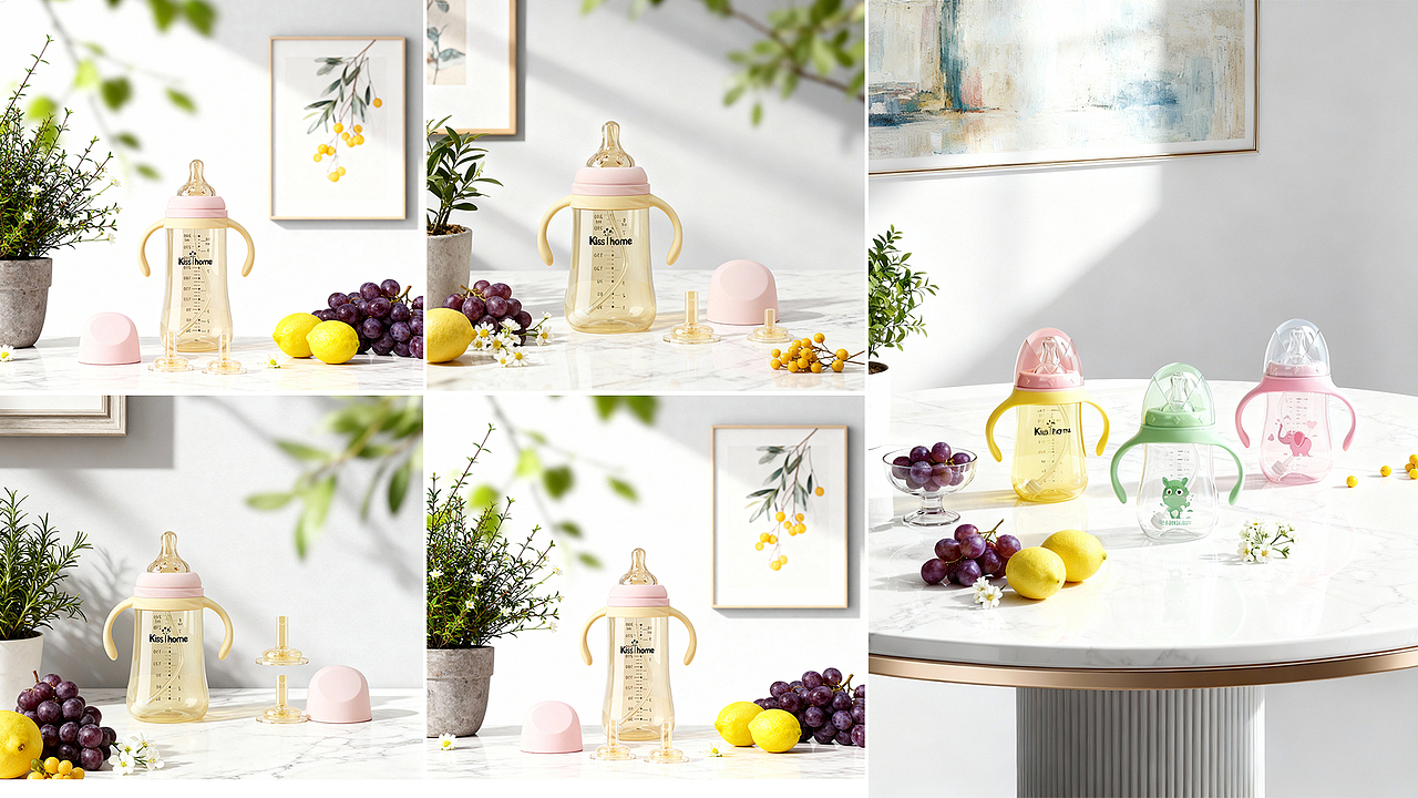 奶瓶全套图片制作（图ZMzk3Nzk2MDQ0） - 产品 - 站酷设计师黑中白原创素材 - 站酷ZCOOL
