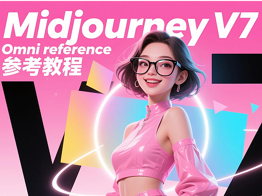 Midjourney V7 Omini reference使用教程