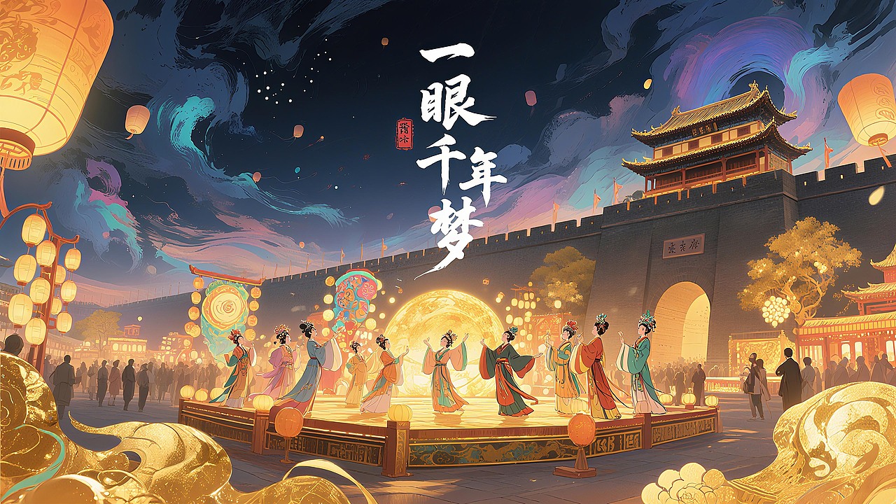 西安文旅，AI短片（图ZMzk3Nzk5MDc2） - AI作品 - 站酷设计师上分吧Pt原创素材 - 站酷ZCOOL