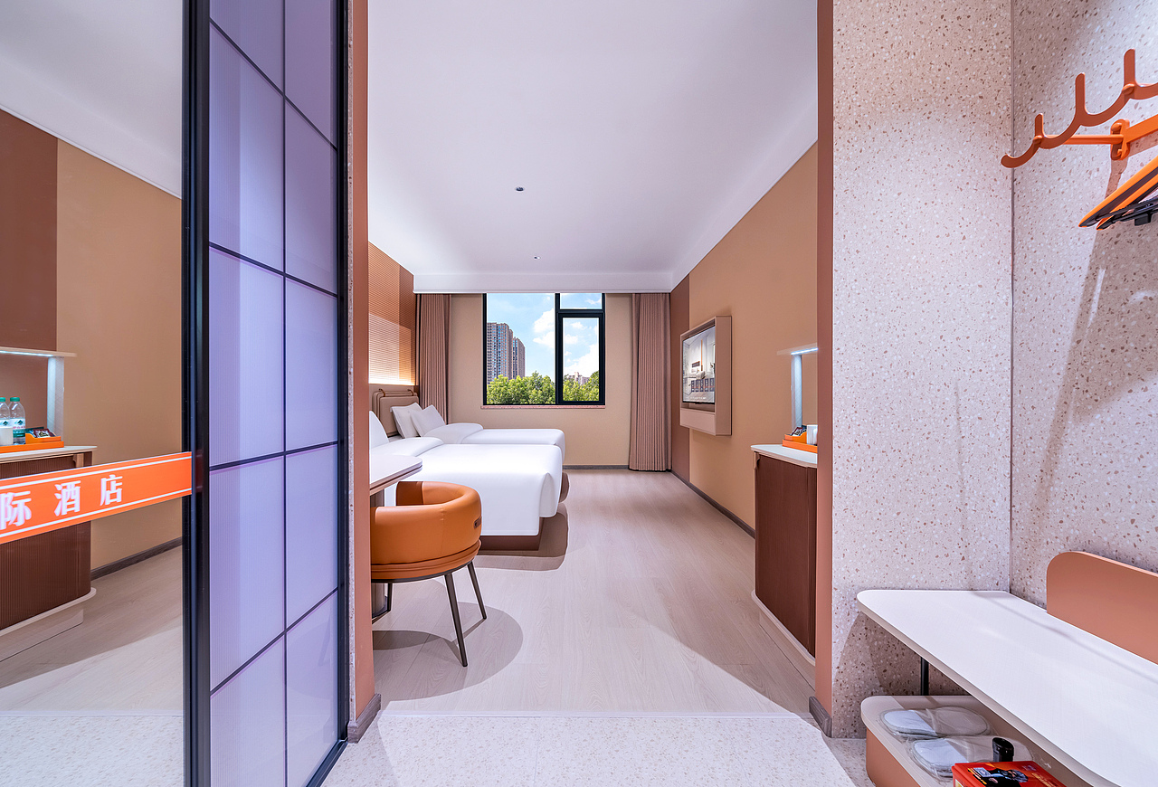 重庆市渝北区酒店拍摄|橙际酒店|酒店摄影