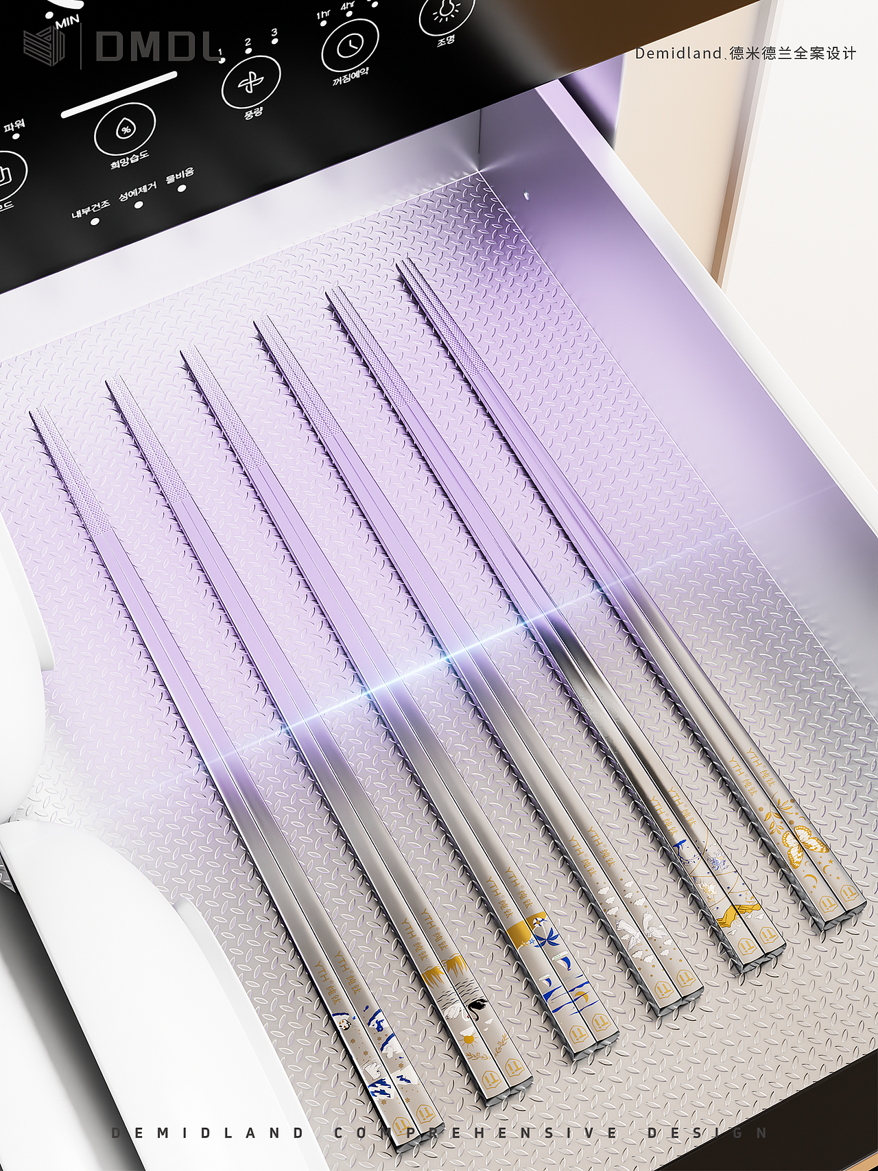 纯钛筷:精致美学与实用功能的融合呈现