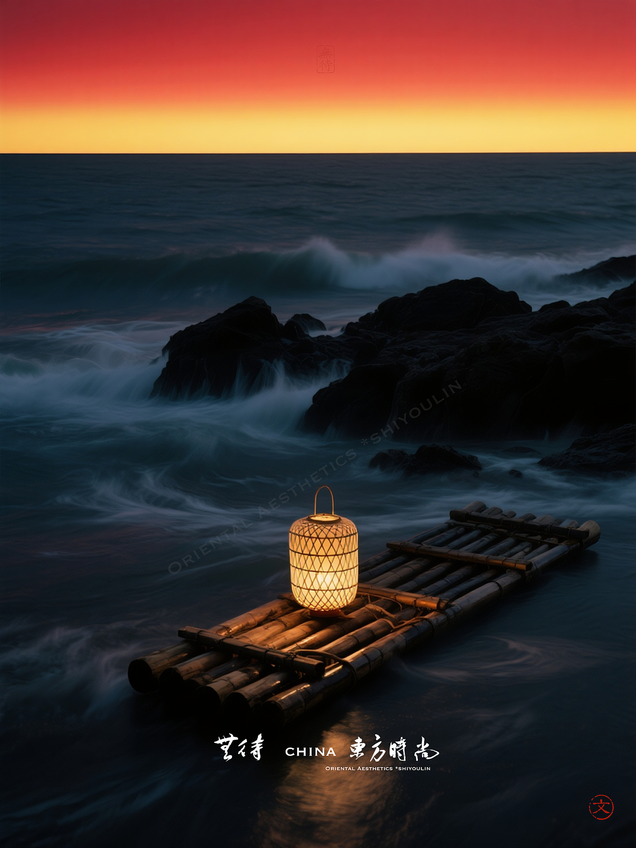 苦海摆渡（图ZMzk3ODE1MzAw） - AI作品 - 站酷设计师無待WDAI原创素材 - 站酷ZCOOL