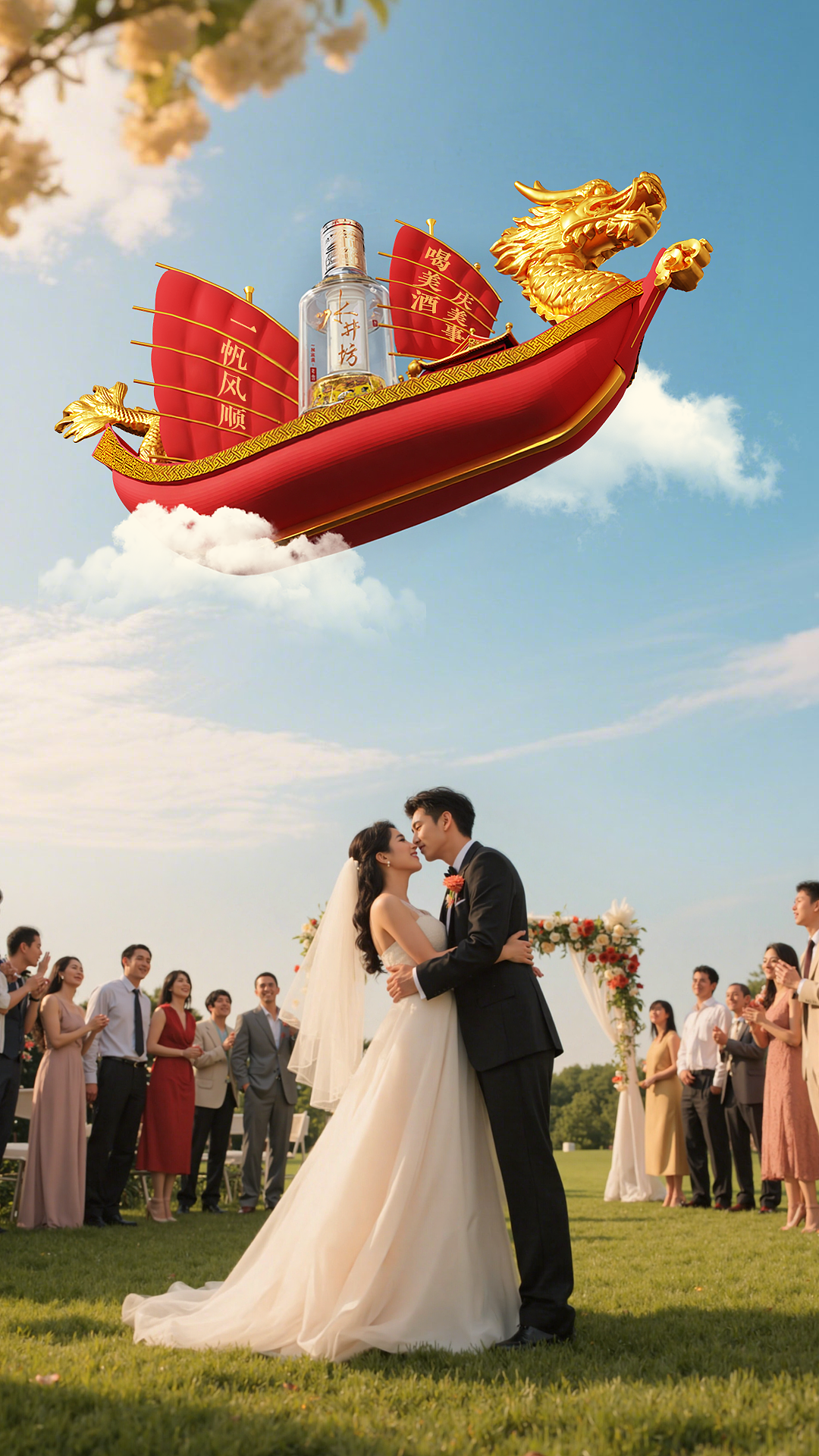 美酒水井坊,举杯顺顺顺