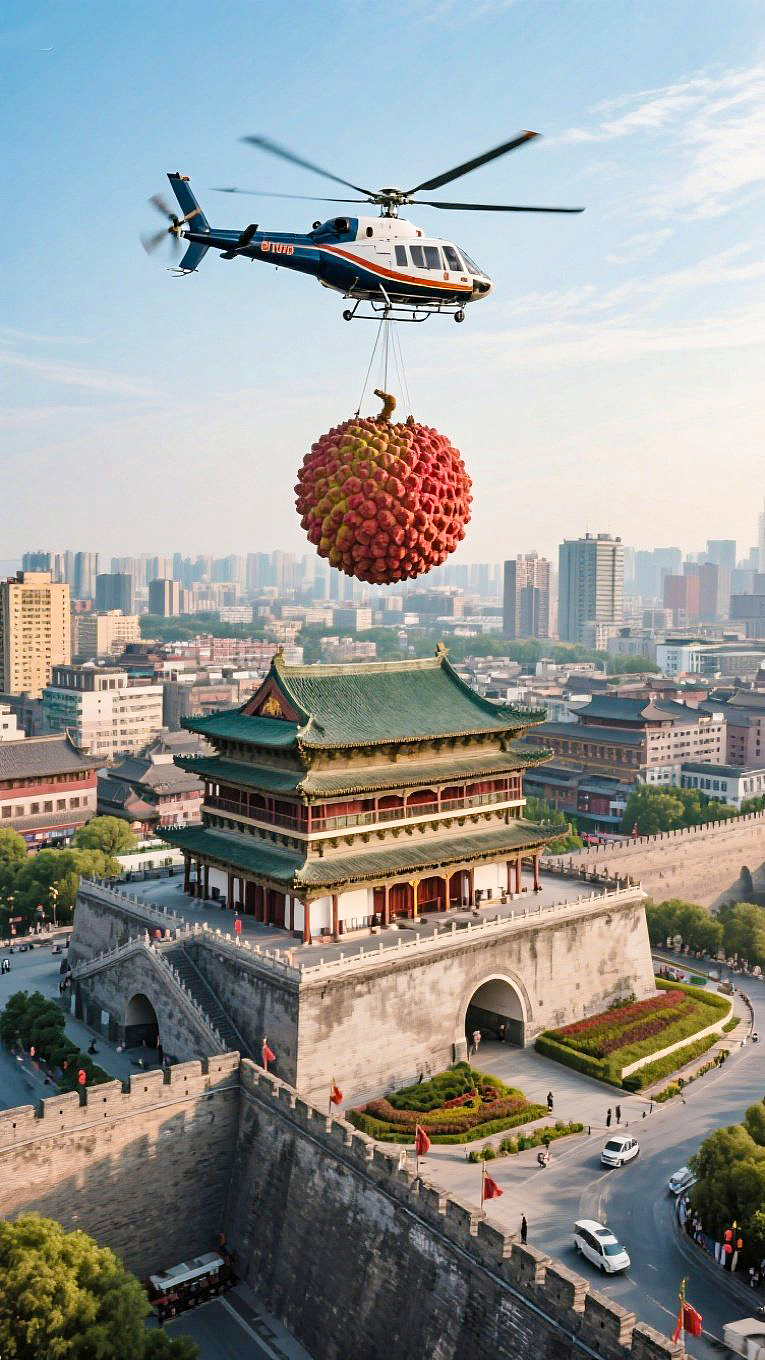 兵马俑都开始运荔枝了❓（图ZMzk3ODE2MjY0） - AI作品 - 站酷设计师钟洋Deisgn原创素材 - 站酷ZCOOL