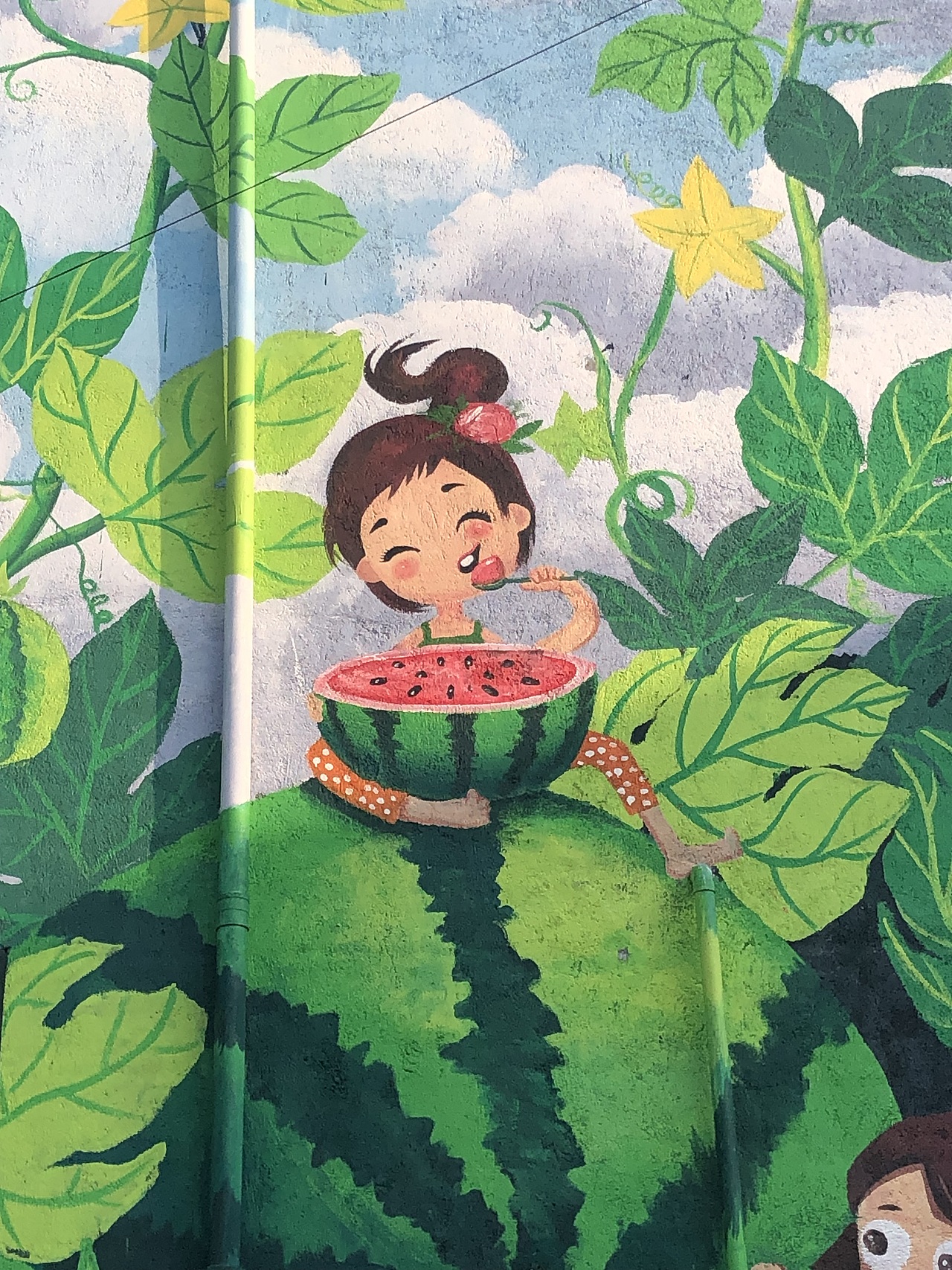 贵州巨幅24节气墙绘乡村振兴立面美化墙绘团队精心打造