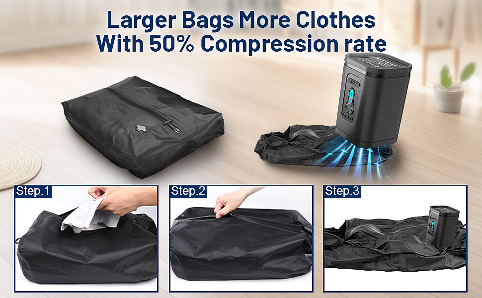 亚马逊-真空旅行袋A+