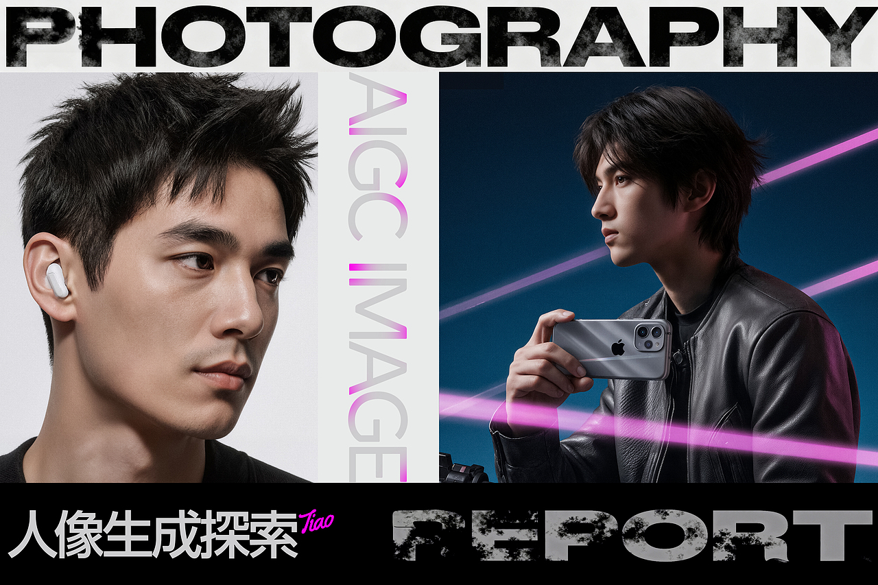 AIGC-商业3C产品人像探索