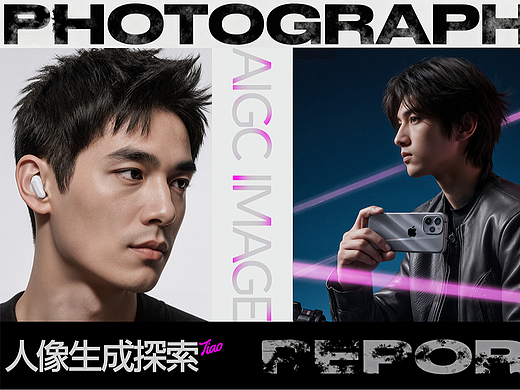 AIGC-商业3C产品人像探索