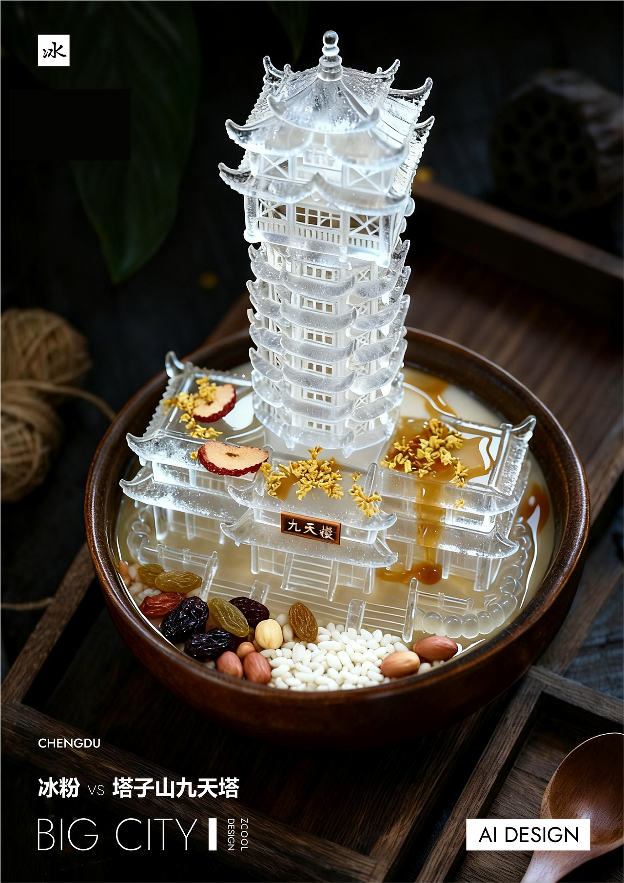 美食之都 - 成都（图ZMzk3ODMyMzEy） - AI作品 - 站酷设计师Jessie_Studio原创素材 - 站酷ZCOOL