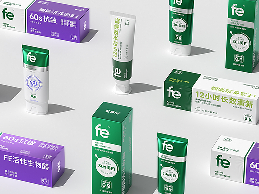 FE生物酶牙膏