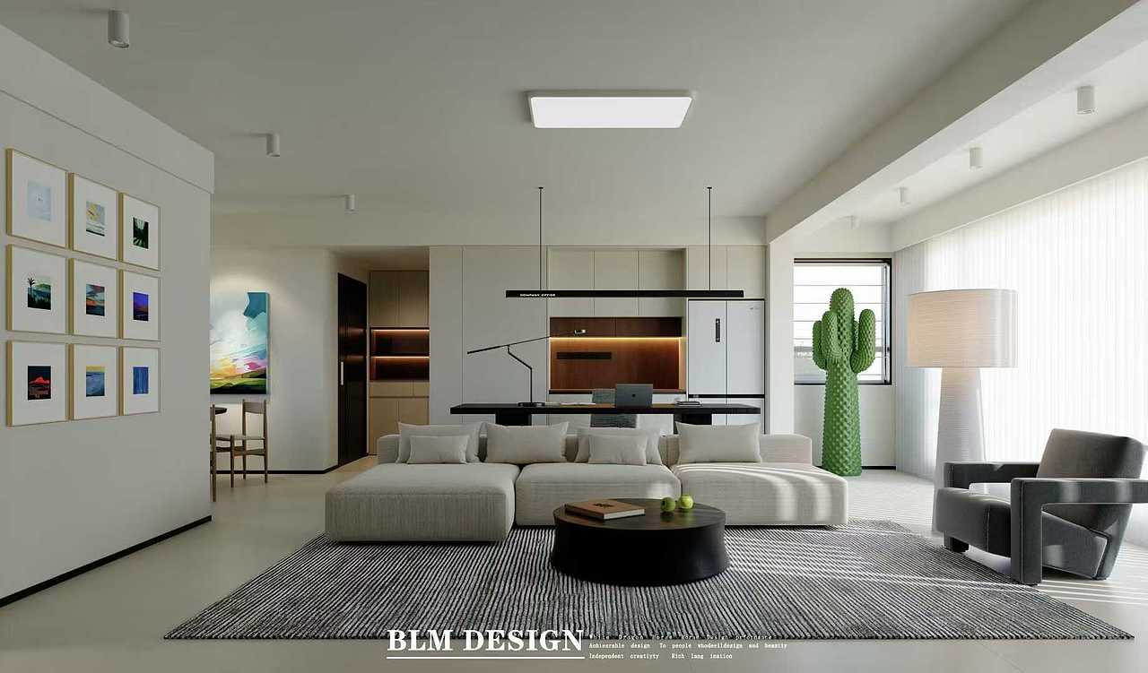 极简-白龙马效果图