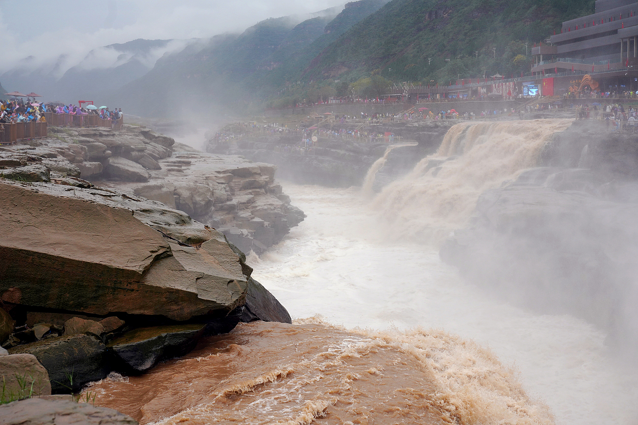 壶口瀑布-奔腾如诗（山西临汾）（图ZMzk3ODYxNzA0） - 风光摄影 - 站酷设计师郝德善原创素材 - 站酷ZCOOL