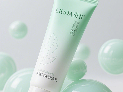 美妆护肤产品AI海报